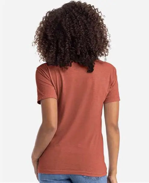 Next Level 6210 Cvc T-shirt - Heather Redwood