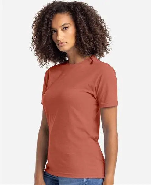 Next Level 6210 Cvc T-shirt - Heather Redwood