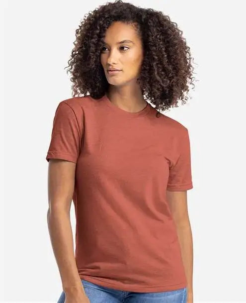Next Level 6210 Cvc T-shirt - Heather Redwood