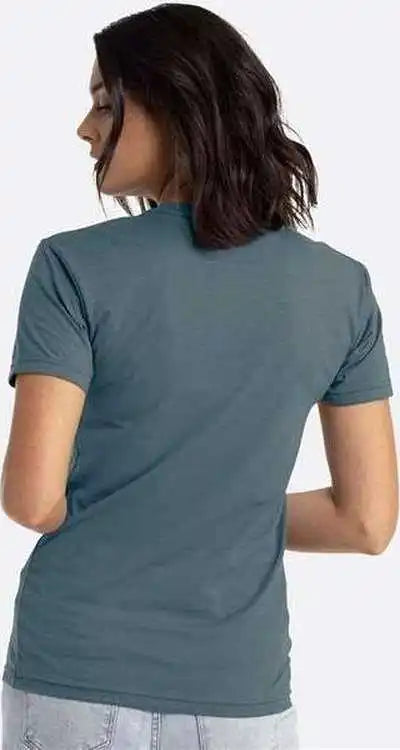 Next Level 6210 Cvc t Shirt Heather Slate Blue