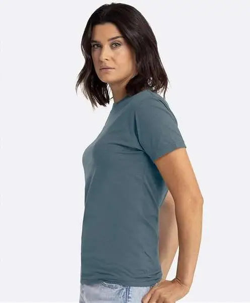 Next Level 6210 Cvc T-shirt - Heather Slate Blue