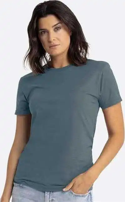 Next Level 6210 Cvc t Shirt Heather Slate Blue