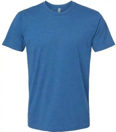 Next Level 6210 Unisex Cvc Short Sleeve Crew Heather Cool Blue