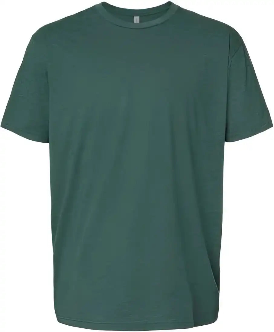 Next Level 6210 Unisex Cvc Short Sleeve Crew Heather Forest Green