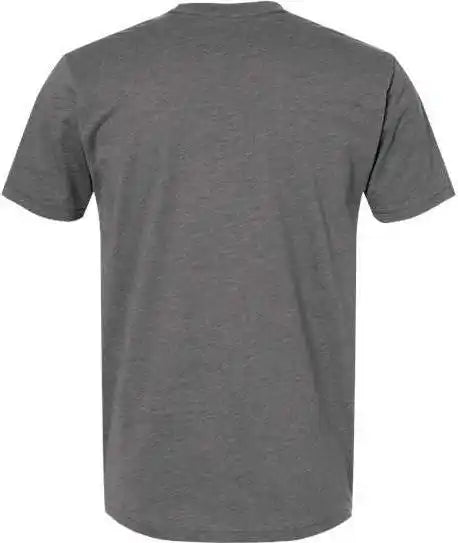 Next Level 6210 Unisex Cvc Short Sleeve Crew Heather Heavy Metal