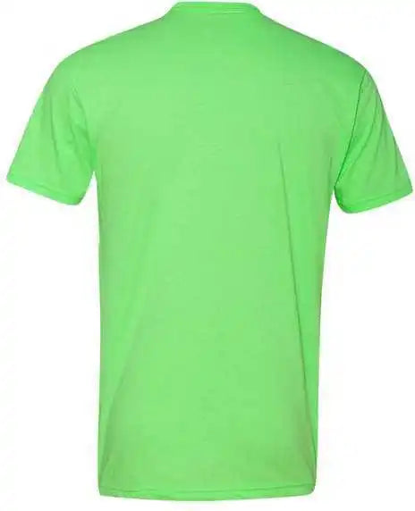Next Level 6210 Unisex Cvc Short Sleeve Crew Neon Heather Green