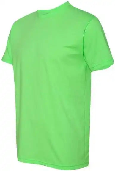 Next Level 6210 Unisex Cvc Short Sleeve Crew Neon Heather Green