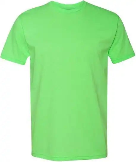 Next Level 6210 Unisex Cvc Short Sleeve Crew - Neon Heather Green