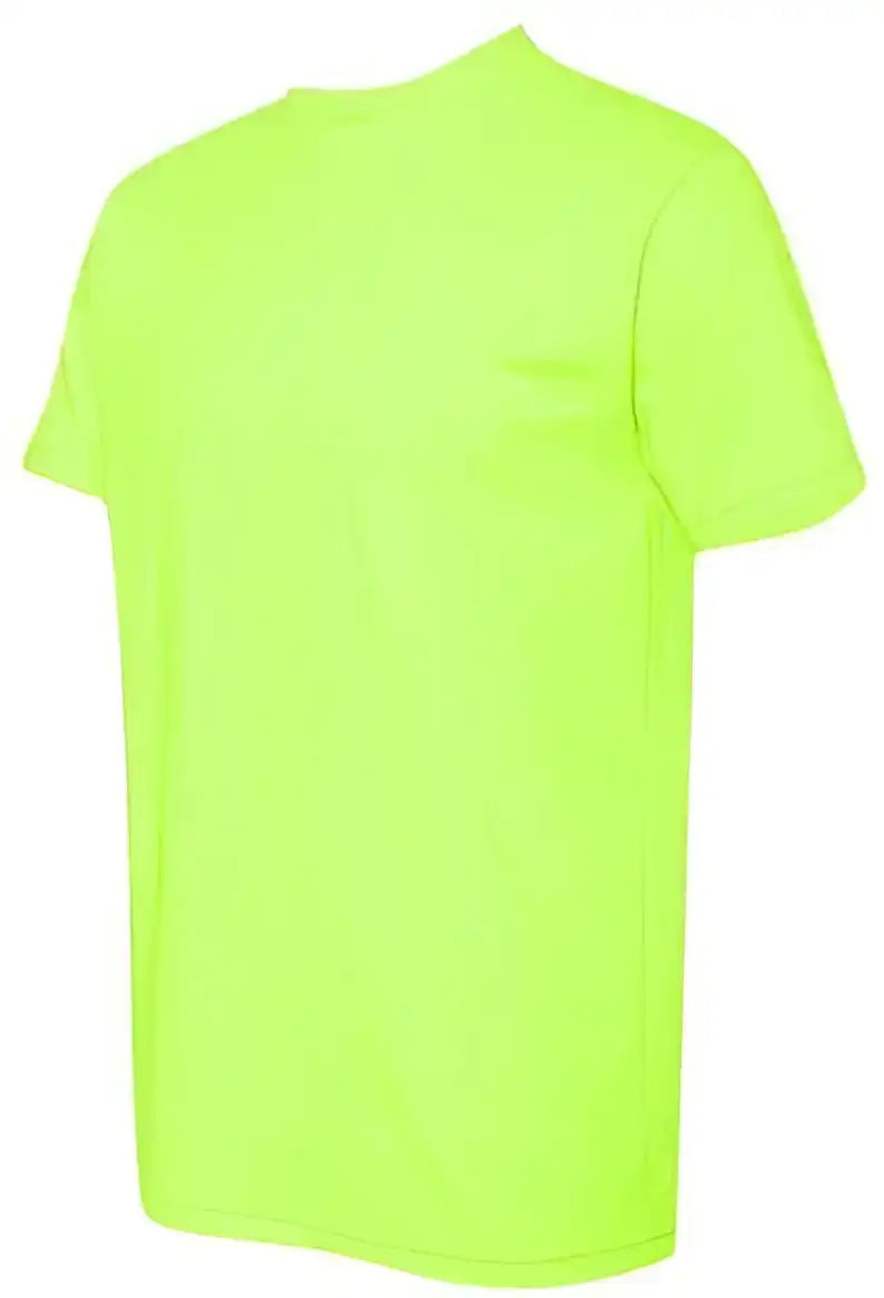 Next Level 6210 Unisex Cvc Short Sleeve Crew Neon Yellow