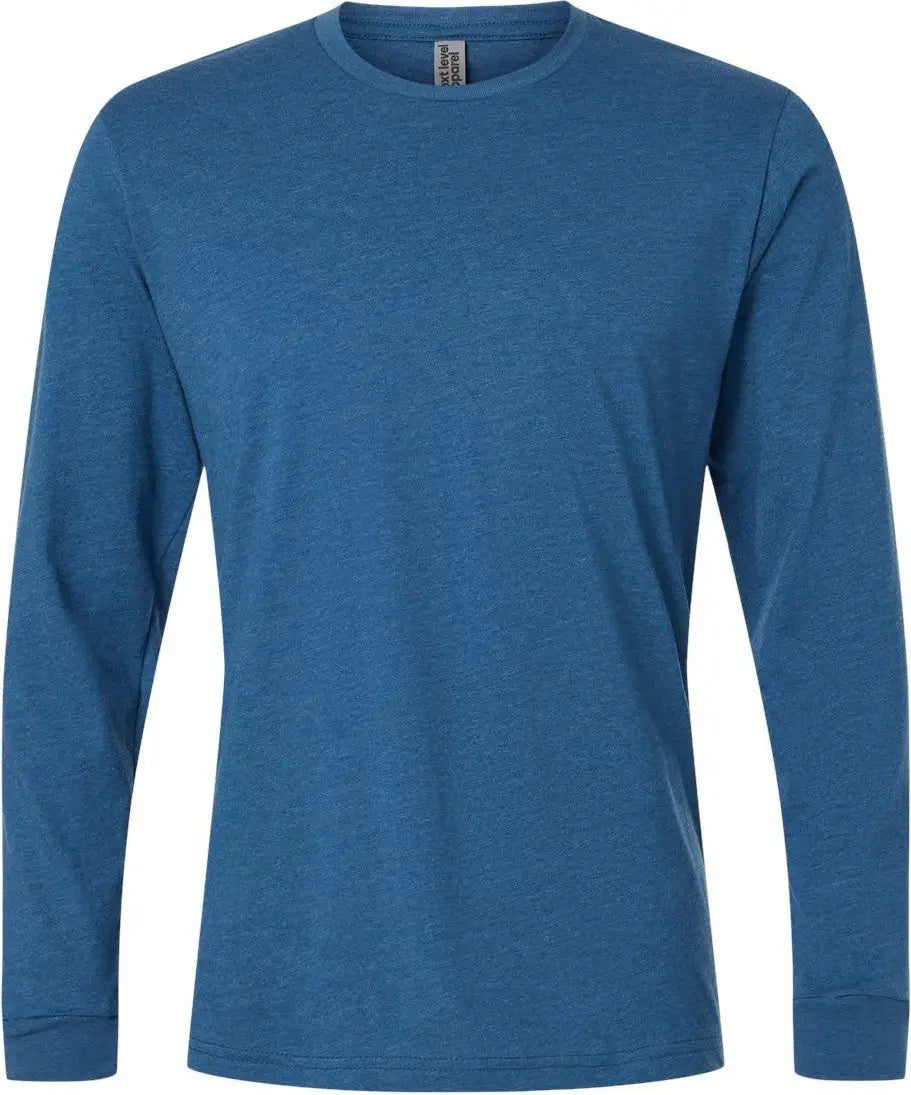 Next Level 6211 Cvc Long Sleeve T-shirt - Heather Cool Blue - Adult Xs