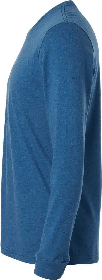 Next Level 6211 Cvc Long Sleeve T-shirt - Heather Cool Blue