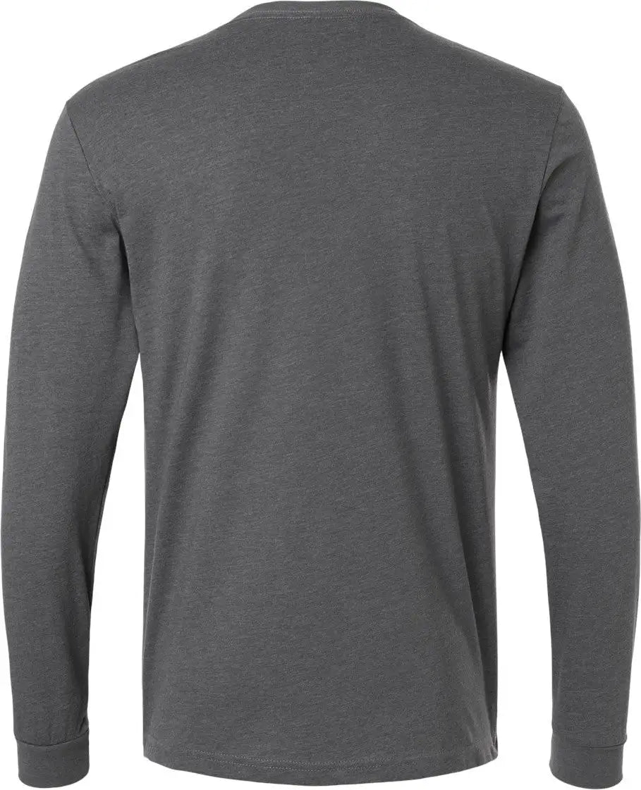 Next Level 6211 Cvc Long Sleeve T-shirt - Heather Heavy Metal