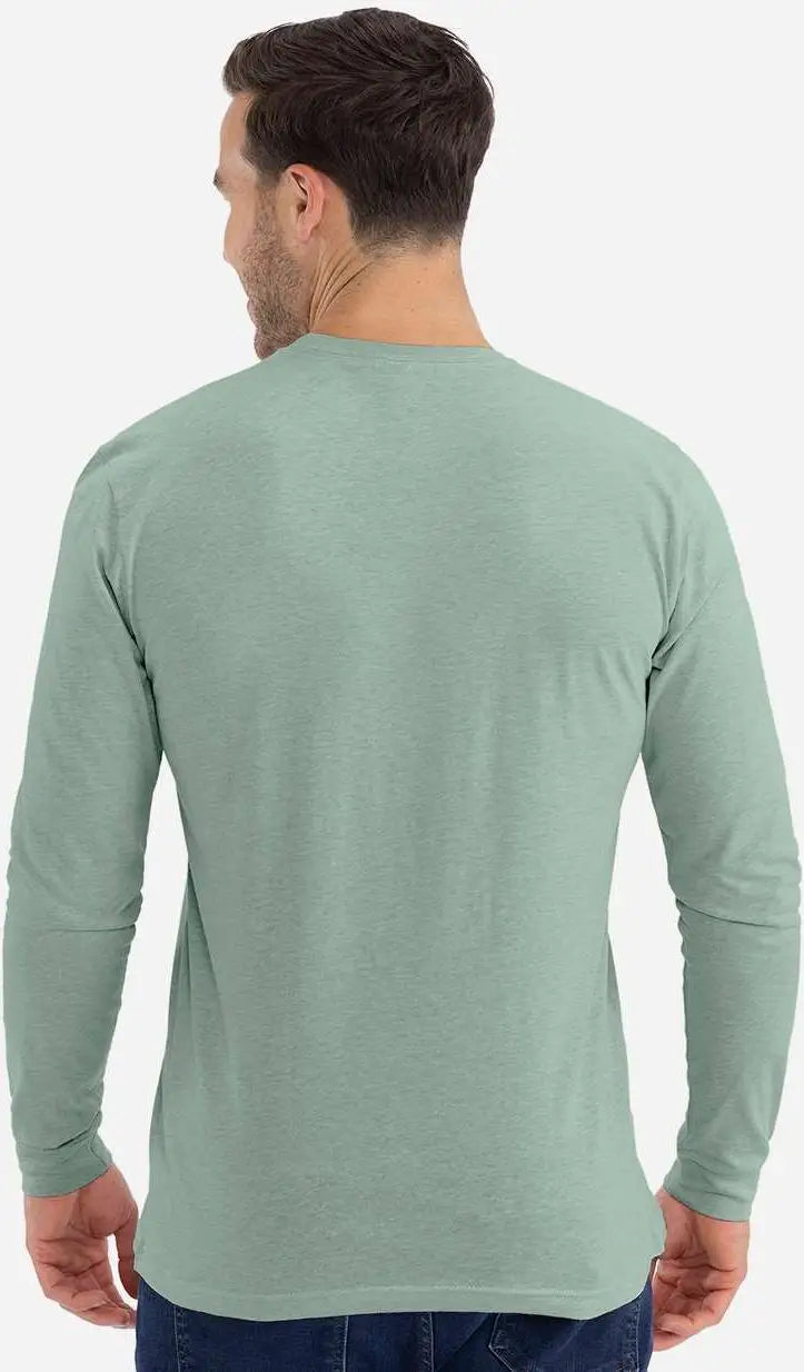 Next Level 6211 Cvc Long Sleeve T-shirt - Heather Seafoam
