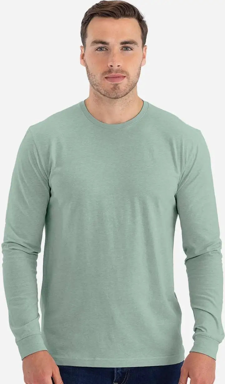 Next Level 6211 Cvc Long Sleeve T-shirt - Heather Seafoam