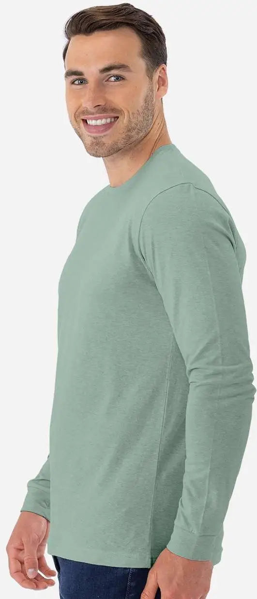 Next Level 6211 Cvc Long Sleeve T-shirt - Heather Seafoam