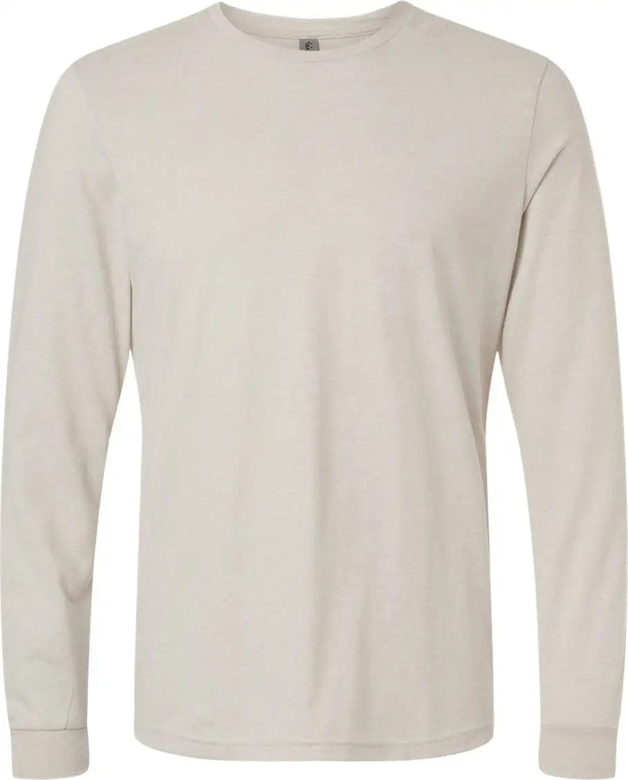 Next Level 6211 Cvc Long Sleeve T-shirt - Heather Tan - Adult Xs