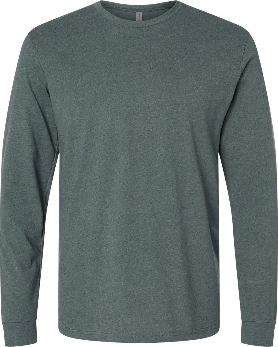 Next Level 6211 Cvc Long Sleeve T-shirt - Indigo - Adult Xs