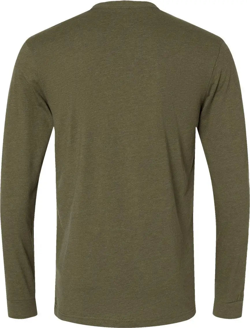 Next Level 6211 Cvc Long Sleeve T-shirt - Military Green - Adult Xs