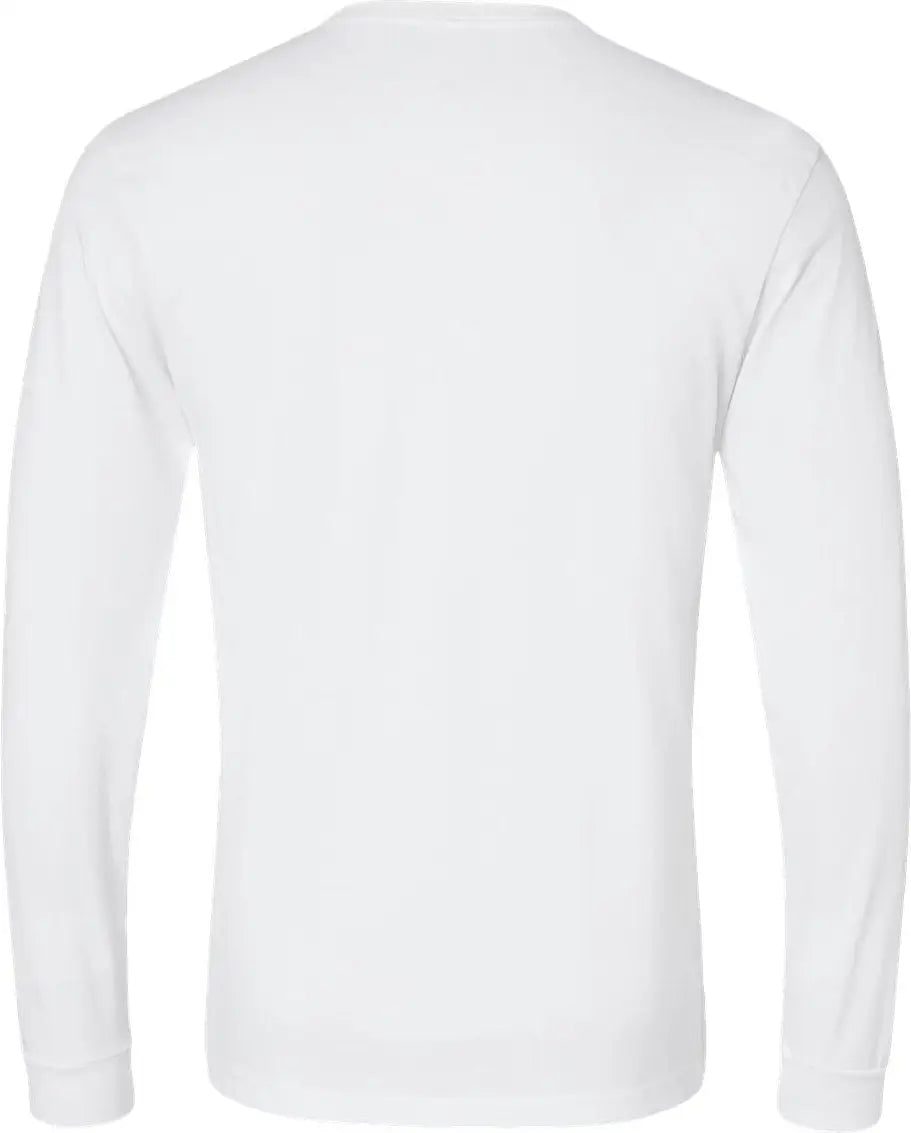 Next Level 6211 Cvc Long Sleeve T-shirt - White - Adult Xs