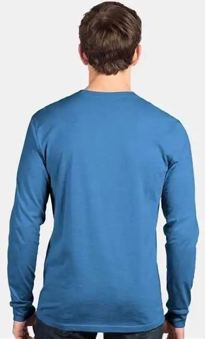 Next Level 6211 Unisex Cvc Long Sleeve t Shirt Heather Columbia Blue