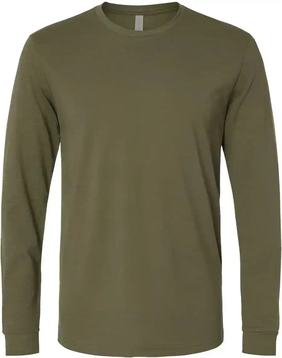 Next Level 6211 Unisex Cvc Long Sleeve t Shirt Military Green