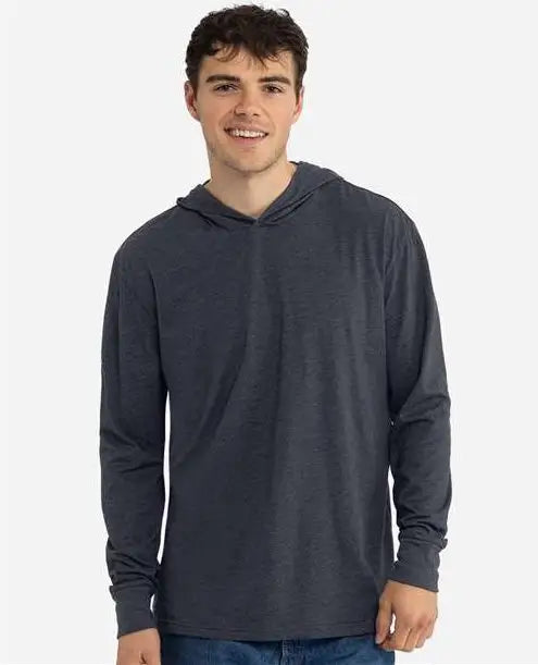 Next Level 6221 Cvc Long Sleeve Hoodie - Charcoal - Adult Xs