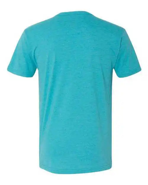 Next Level 6240 Cvc Short Sleeve v - Bondi Blue