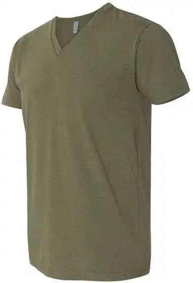 Next Level 6240 Cvc Short Sleeve v Military Green