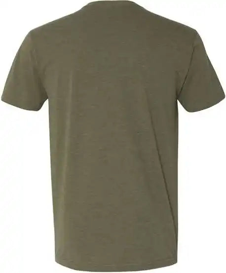 Next Level 6240 Cvc Short Sleeve v - Military Green