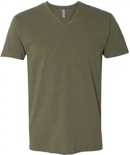 Next Level 6240 Cvc Short Sleeve v Military Green