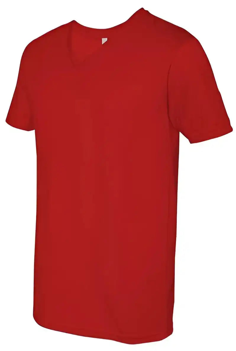 Next Level 6240 Cvc Short Sleeve v Red