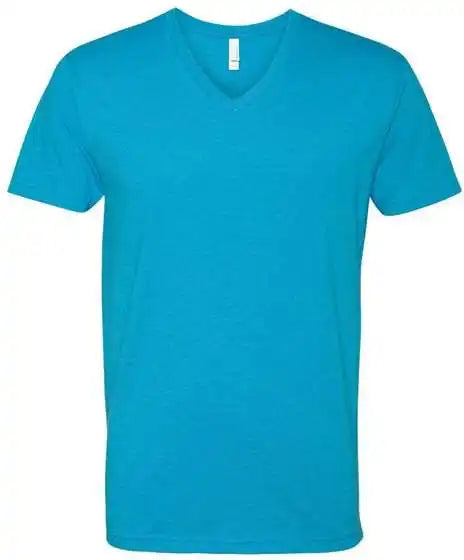 Next Level 6240 Cvc Short Sleeve v - Turquoise