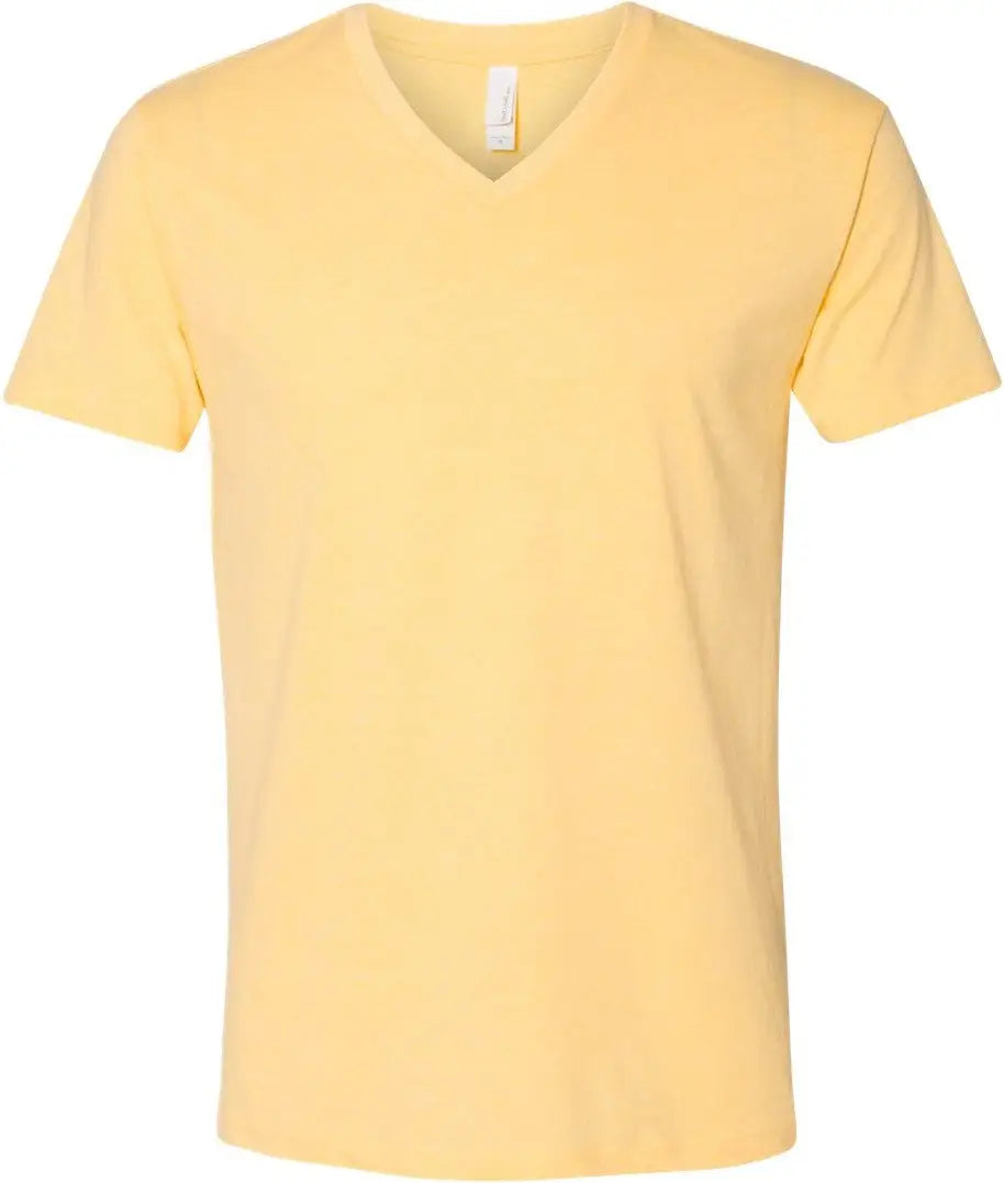 Next Level 6240 Cvc V-neck T-shirt - Banana Cream - Yellow / Adult s
