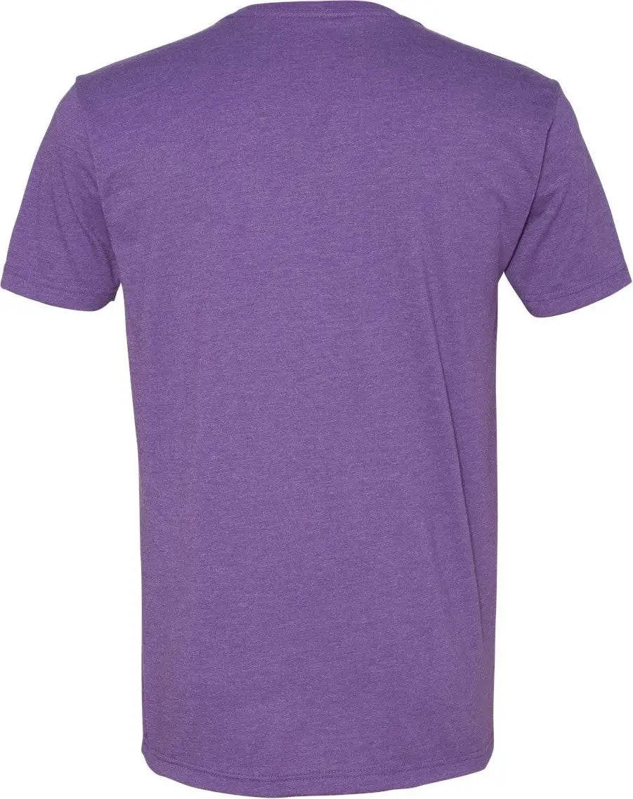 Next Level 6240 Cvc V-neck T-shirt - Purple Rush
