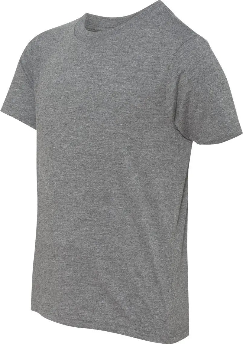 Next Level 6310 Youth Tri-blend T-shirt - Premium Heather - Gray / Xs