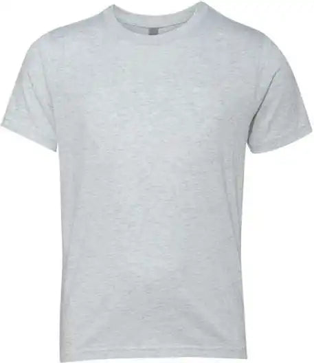 Next Level 6310 Youth Triblend Short Sleeve Crew Heather White