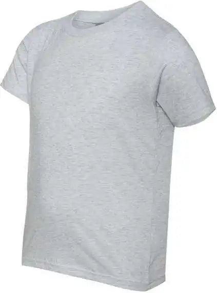 Next Level 6310 Youth Triblend Short Sleeve Crew Heather White