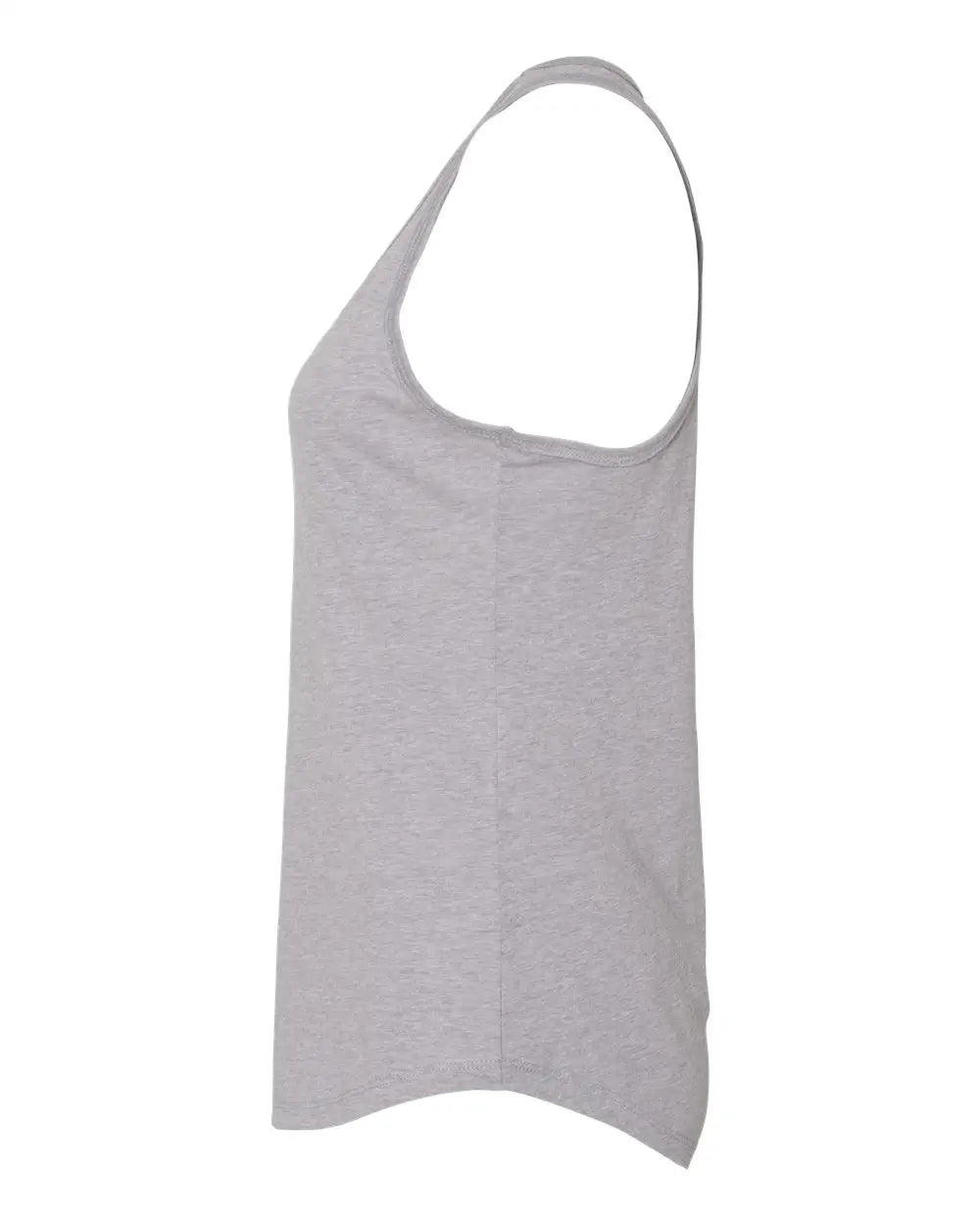Next Level 6338 Women’s Gathered Racerback Tank - Heather Grey - Gray / Ladies Xs