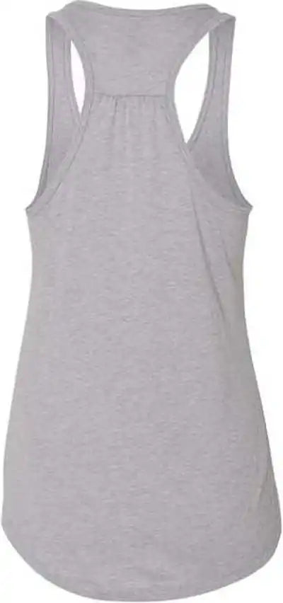 Next Level 6338 Women’s Gathered Racerback Tank - Heather Grey