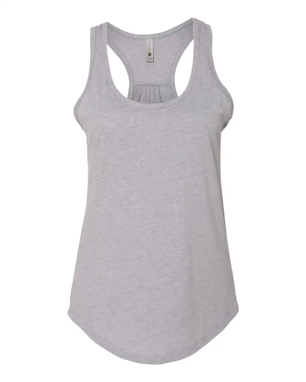 Next Level 6338 Women’s Gathered Racerback Tank - Heather Grey - Xs