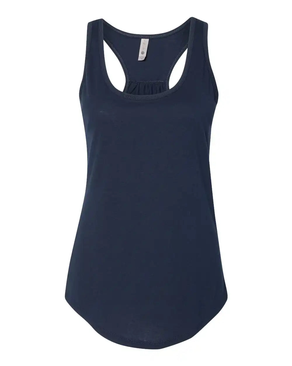 Next Level 6338 Women’s Gathered Racerback Tank - Midnight Navy - Xs