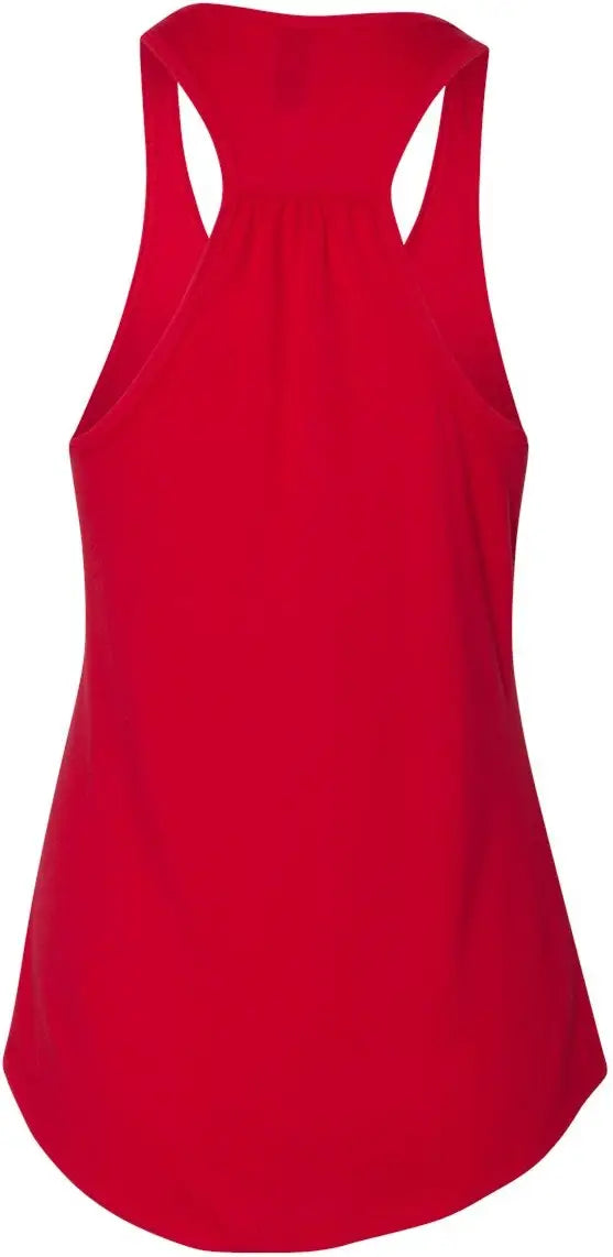Next Level 6338 Women’s Gathered Racerback Tank - Red
