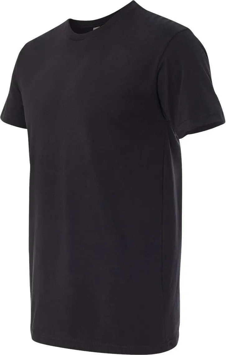 Next Level 6410 Sueded T-shirt - Black - Adult Xs