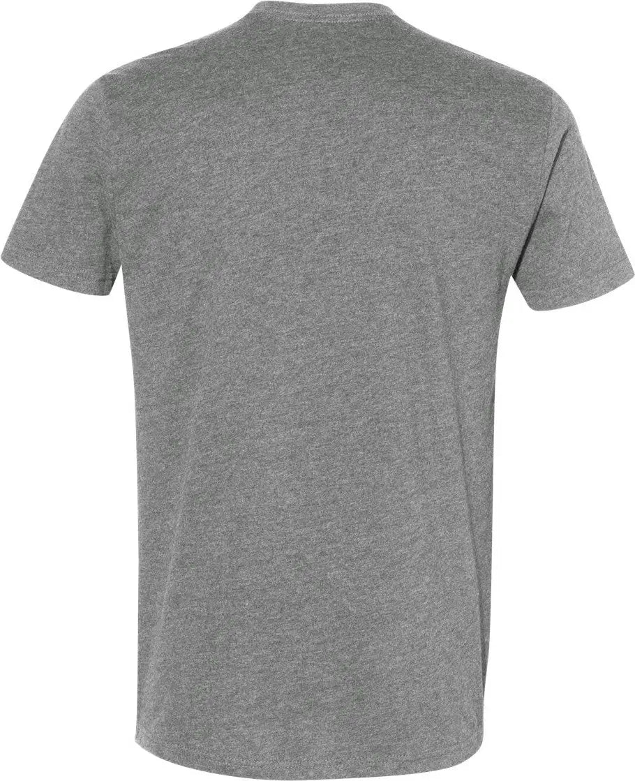 Next Level 6410 Sueded T-shirt - Dark Heather Gray - Adult Xs
