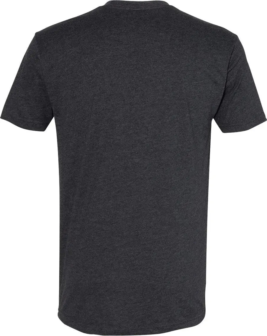 Next Level 6410 Sueded T-shirt - Heather Charcoal - Dark Gray / Adult Xs