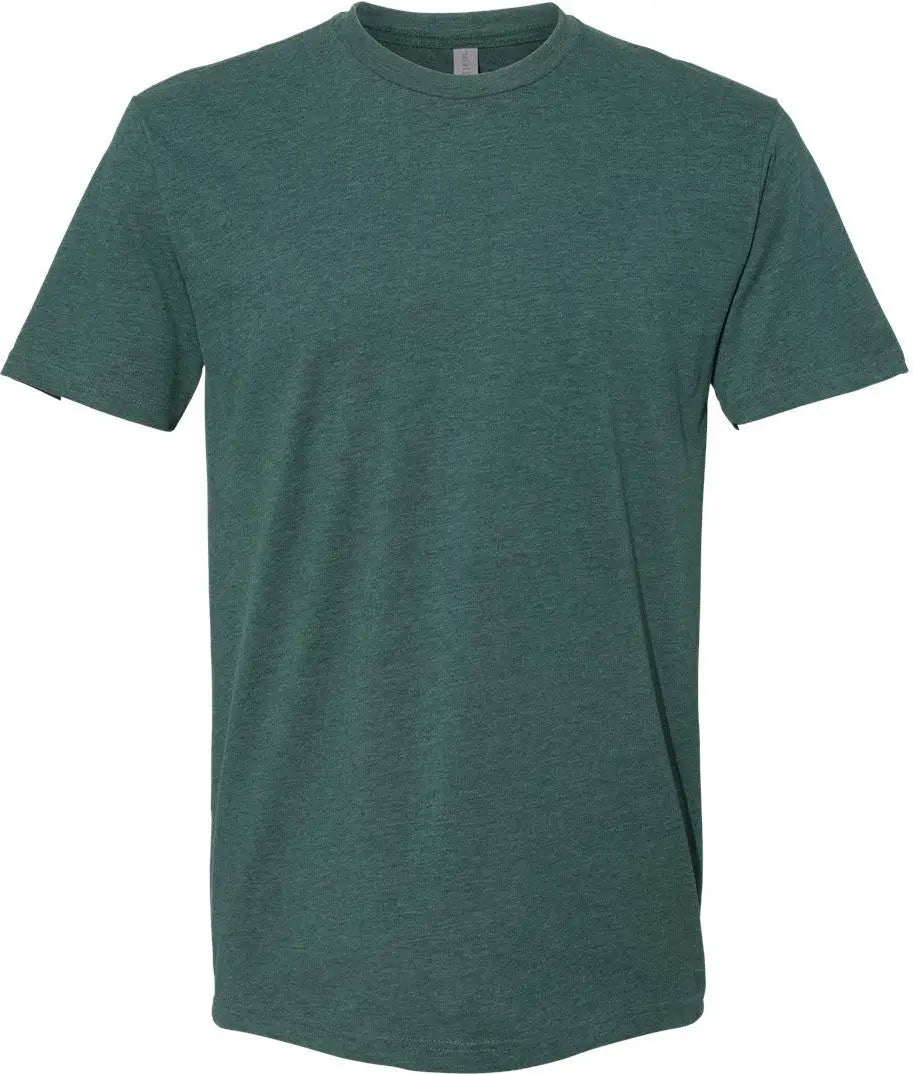 Next Level 6410 Sueded T-shirt - Heather Forest Green - Adult Xs