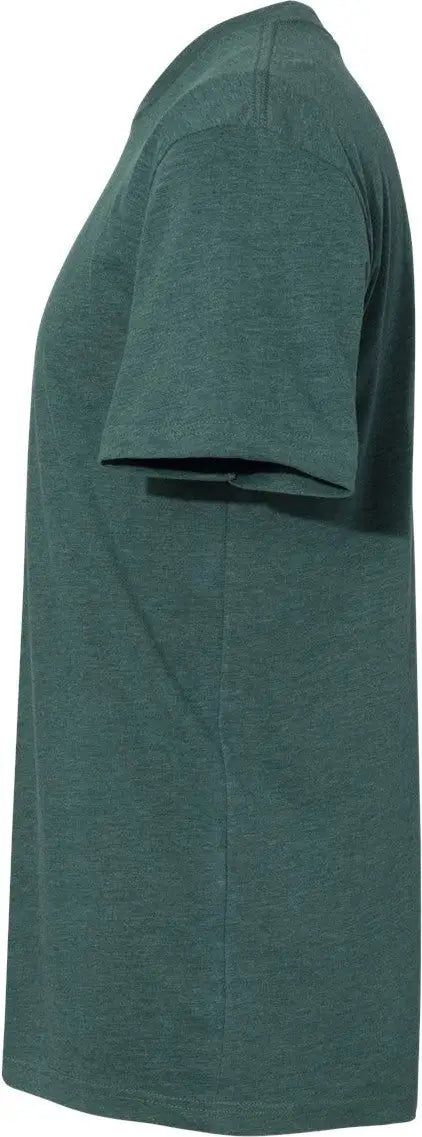 Next Level 6410 Sueded T-shirt - Heather Forest Green