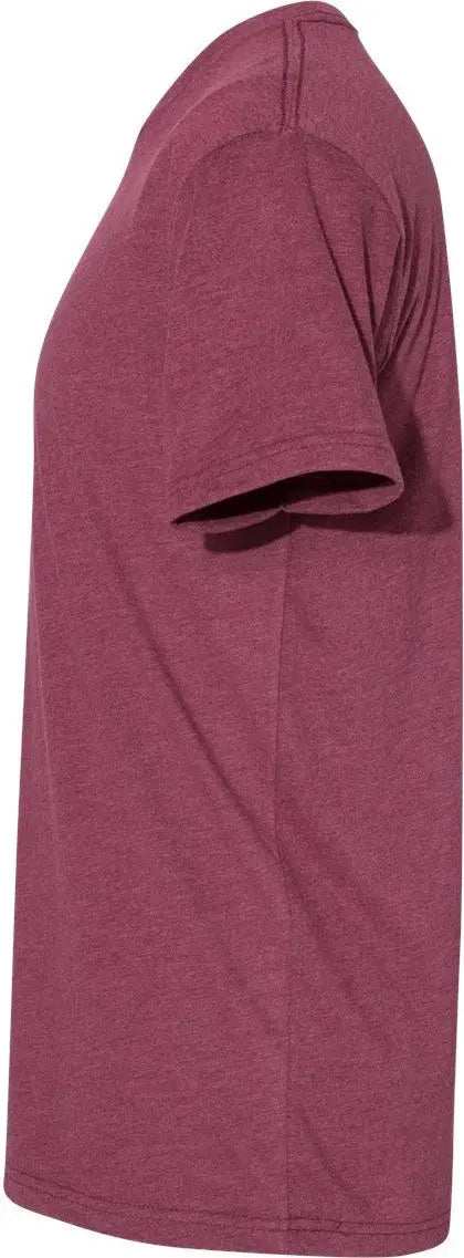 Next Level 6410 Sueded T-shirt - Heather Maroon