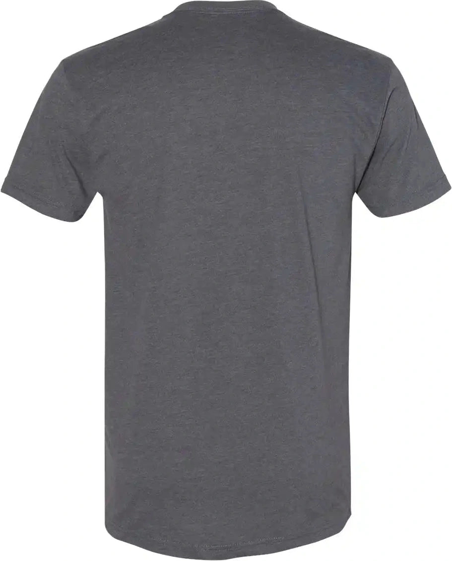 Next Level 6410 Sueded T-shirt - Heather Metal - Xs