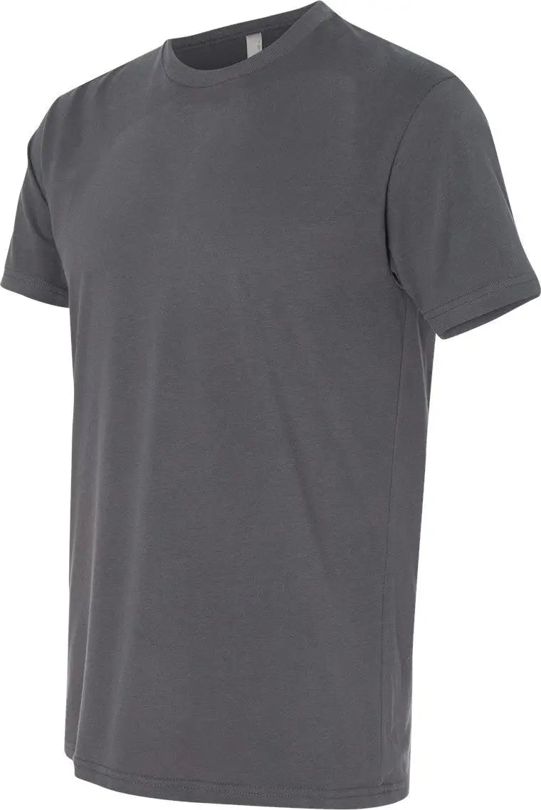 Next Level 6410 Sueded T-shirt - Heavy Metal - Dark Gray / Adult Xs